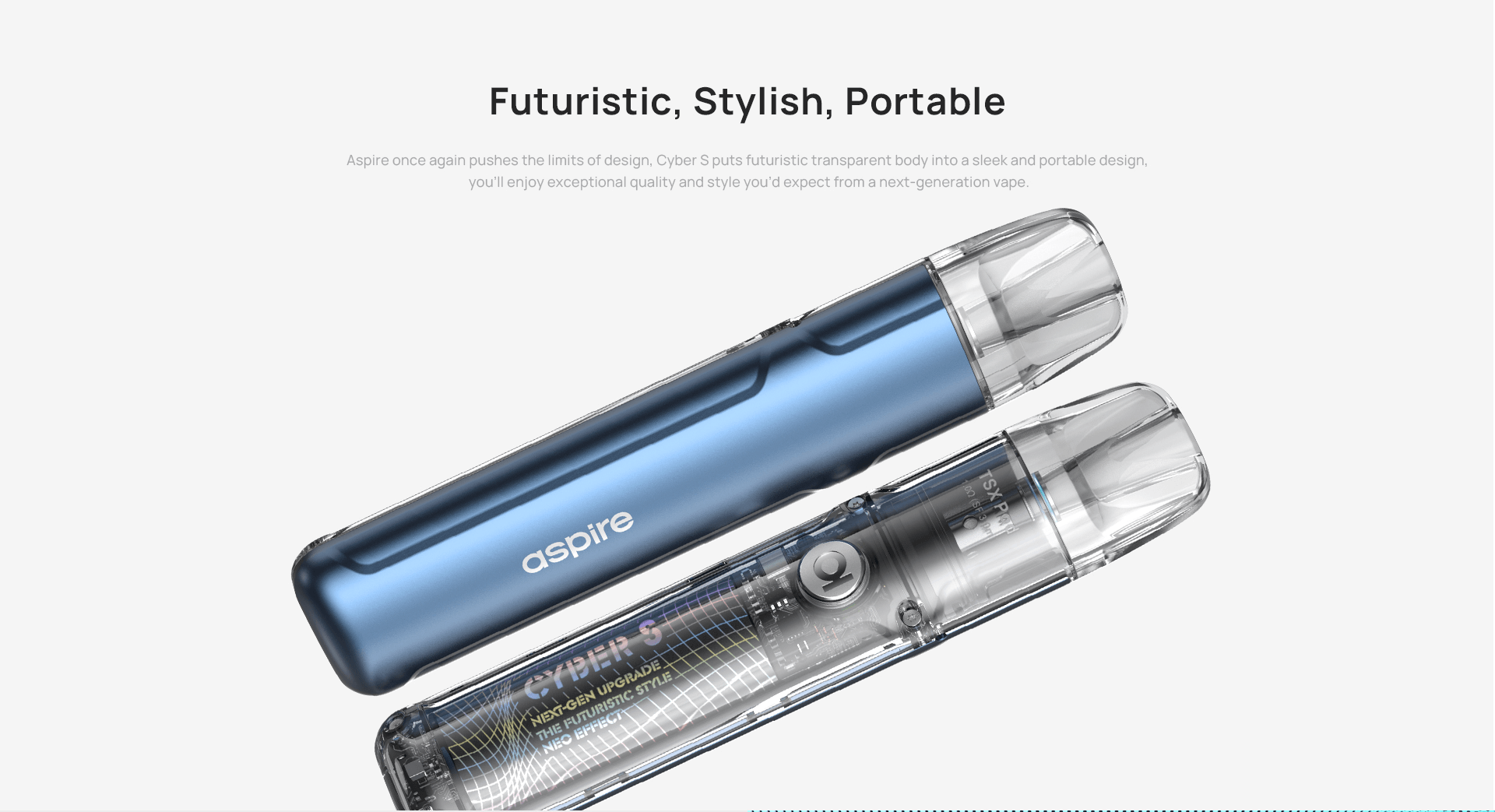 Aspire Cyber G 'Futuristic, Stylish, Portable'