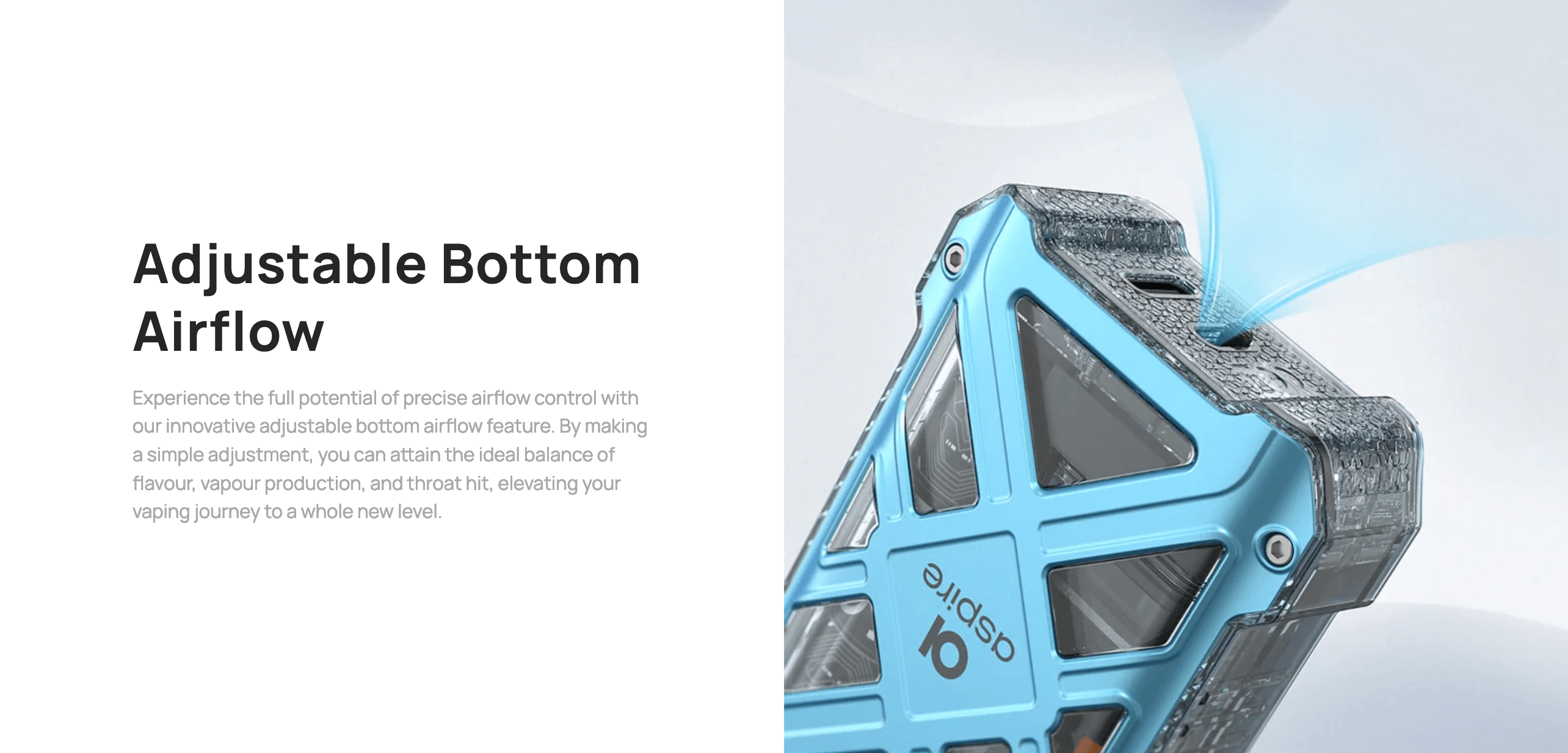 Aspire Gotek X 2 | Adjustable Bottom Airflow