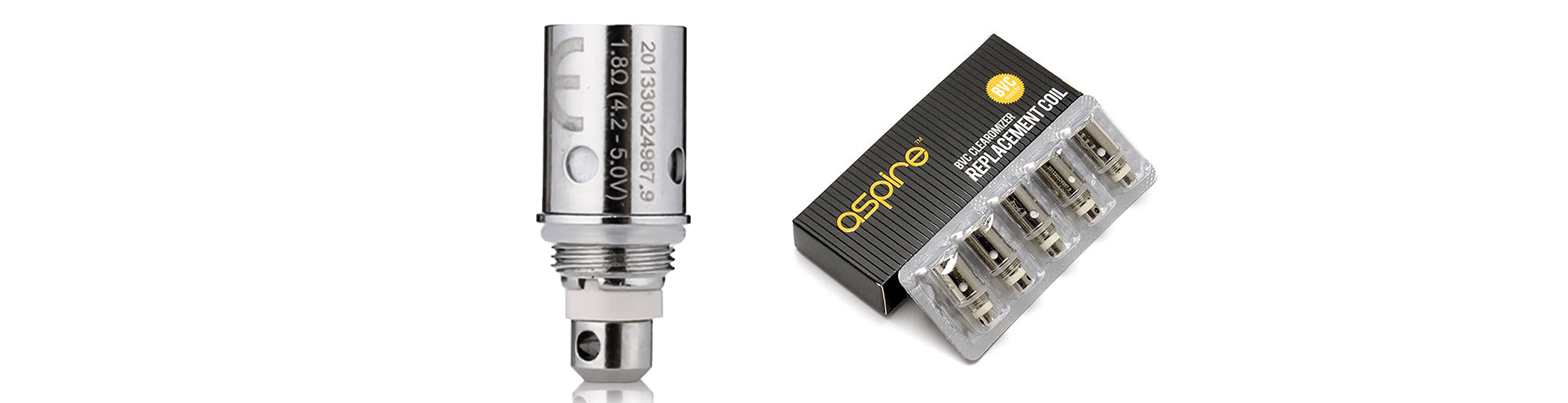 Aspire BVC Coils | Compatible with Aspire K1 as well as many other Aspire tanks