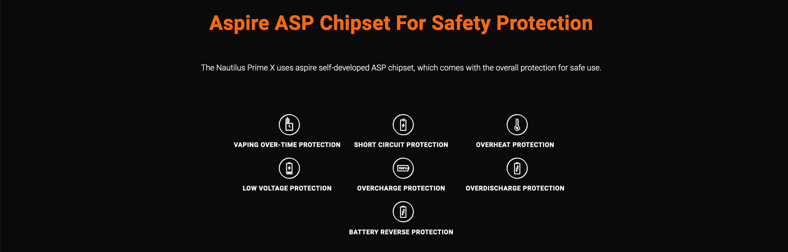 Nautilus Prime X Safety Features