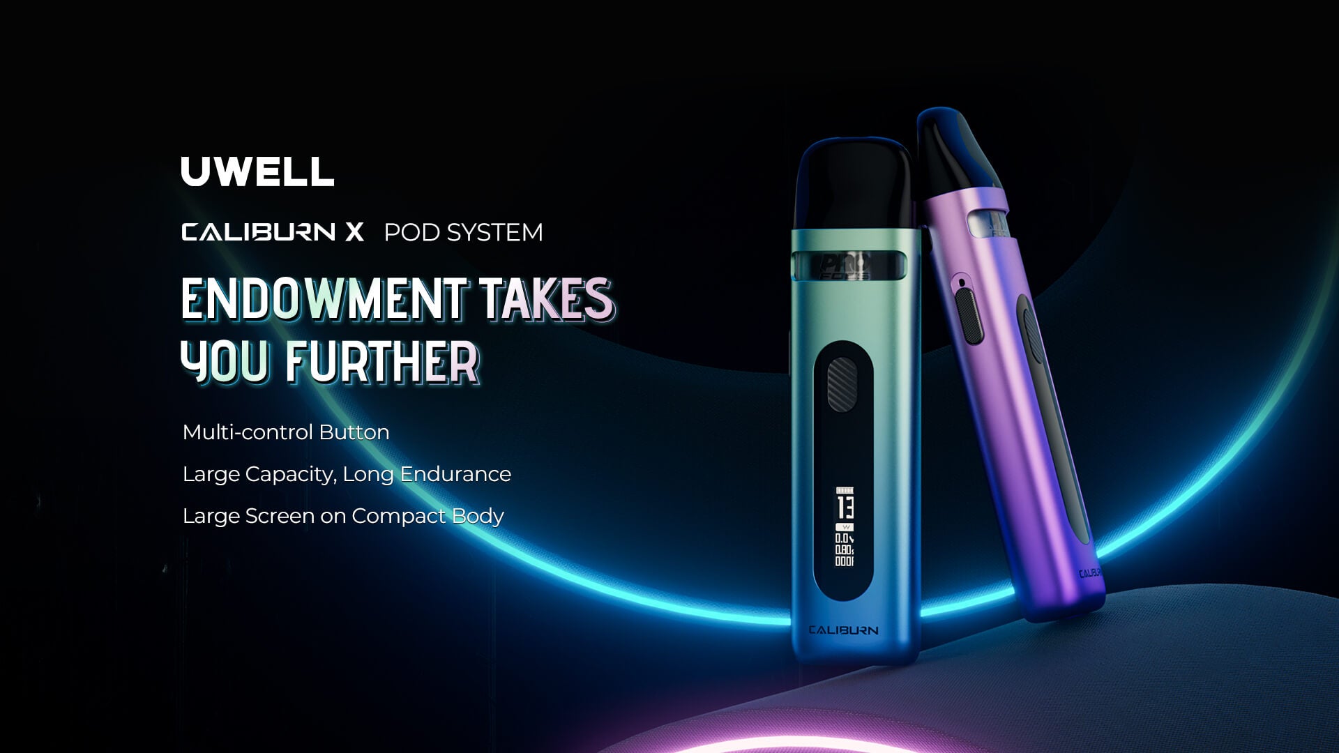 Uwell Caliburn X Pod System | 'Endowment takes you further'