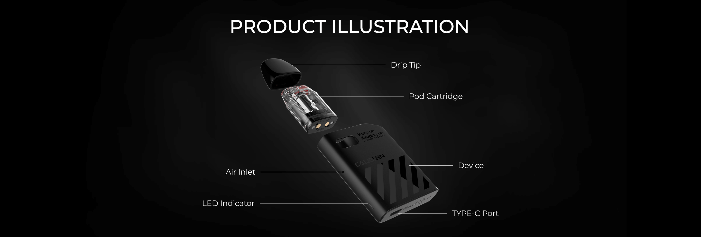 Caliburn AK2 exploded view