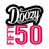 Doozy Vape Fifty 50 Vape Juice Logo