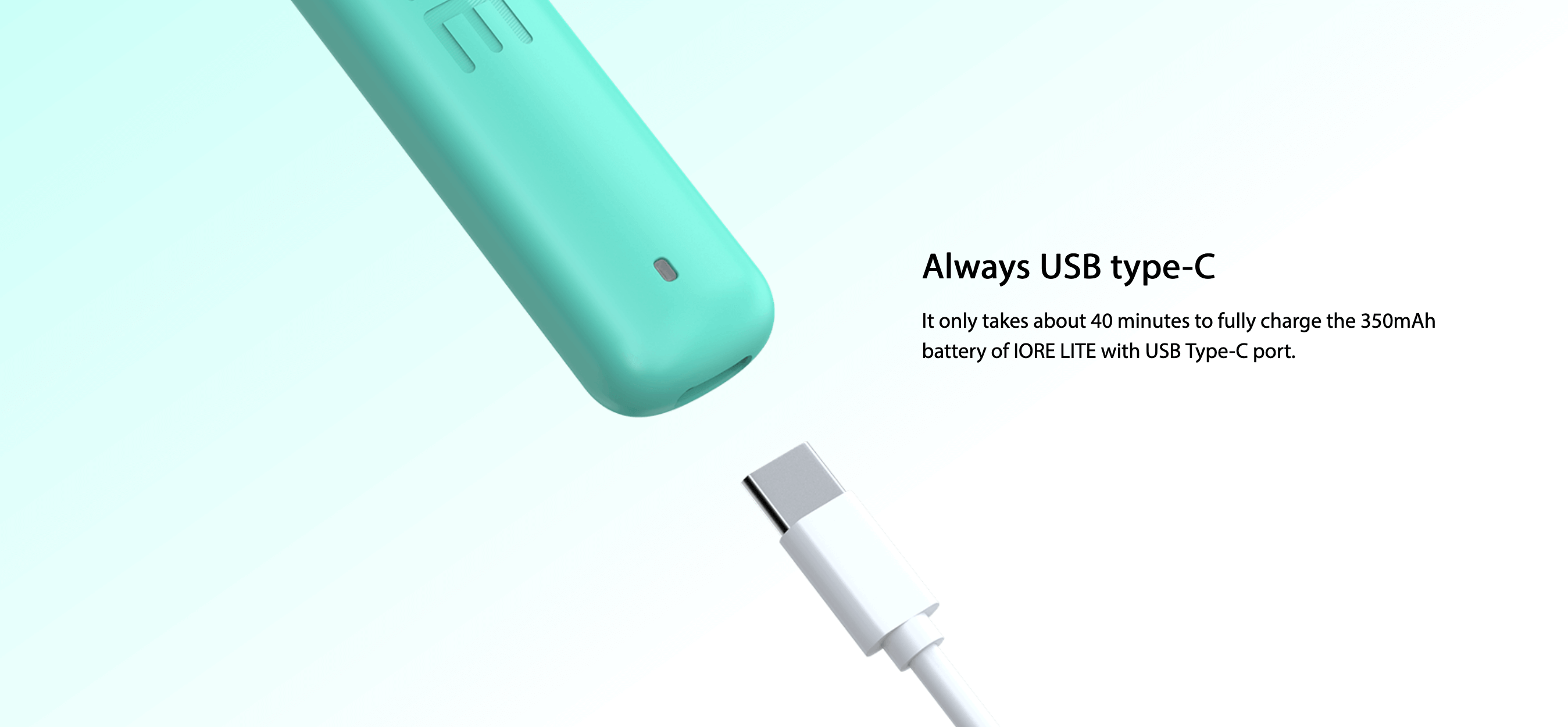 Eleaf IORE LITE - always USB type-c