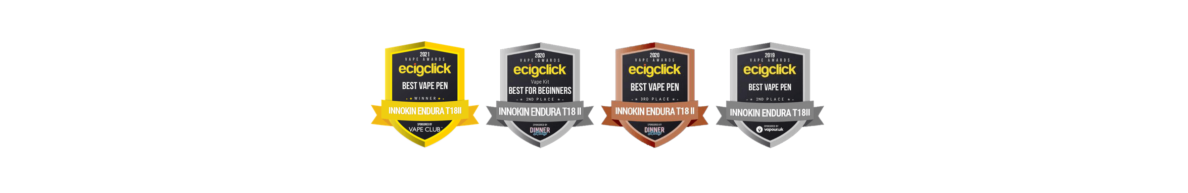 Innokin Endura T18II ecig click awards