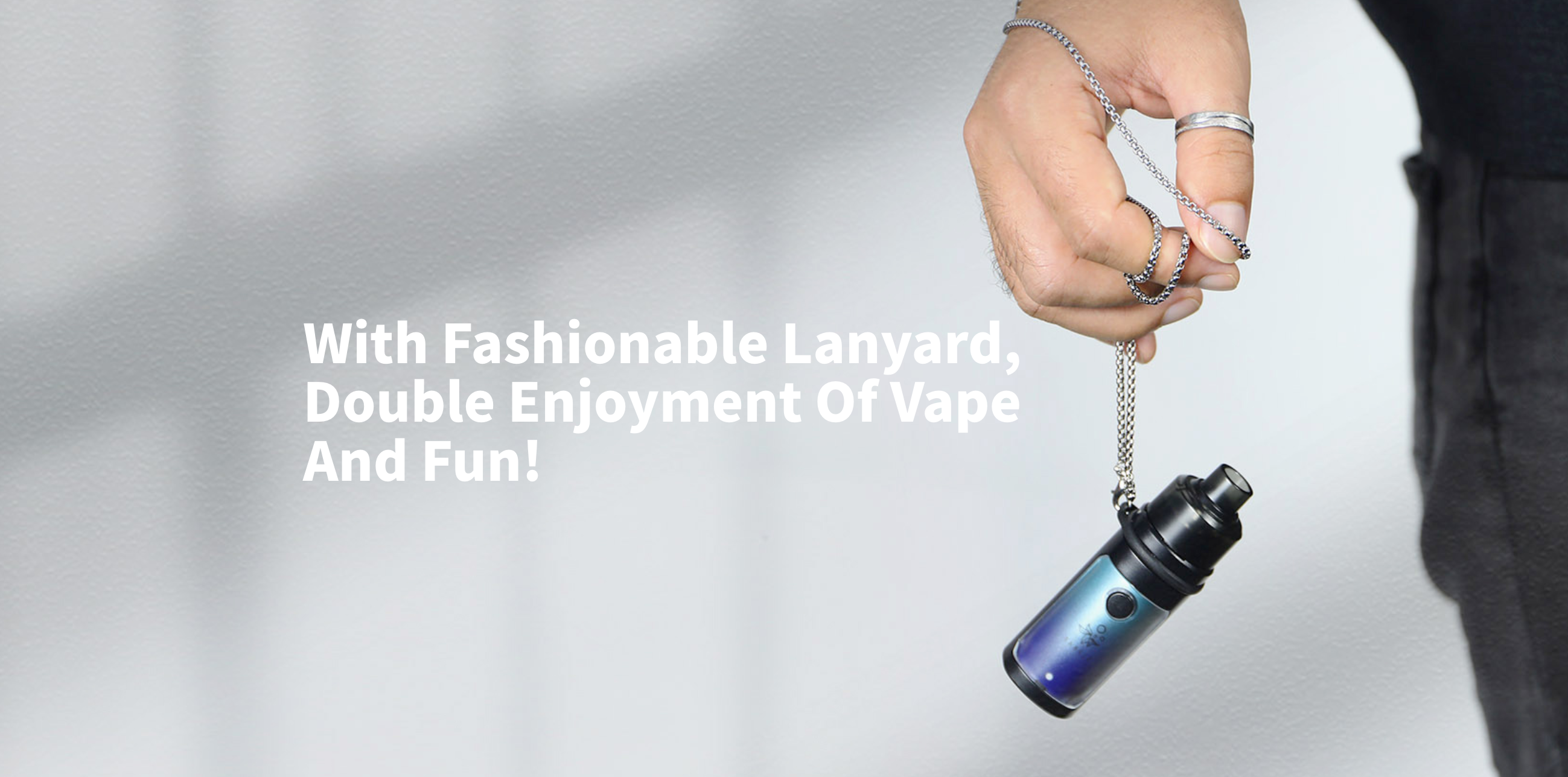 Elf Bar FB1000 | Comes with a lanyard | 'with fashionable lanyard, double enjoyment of vape and fun!'