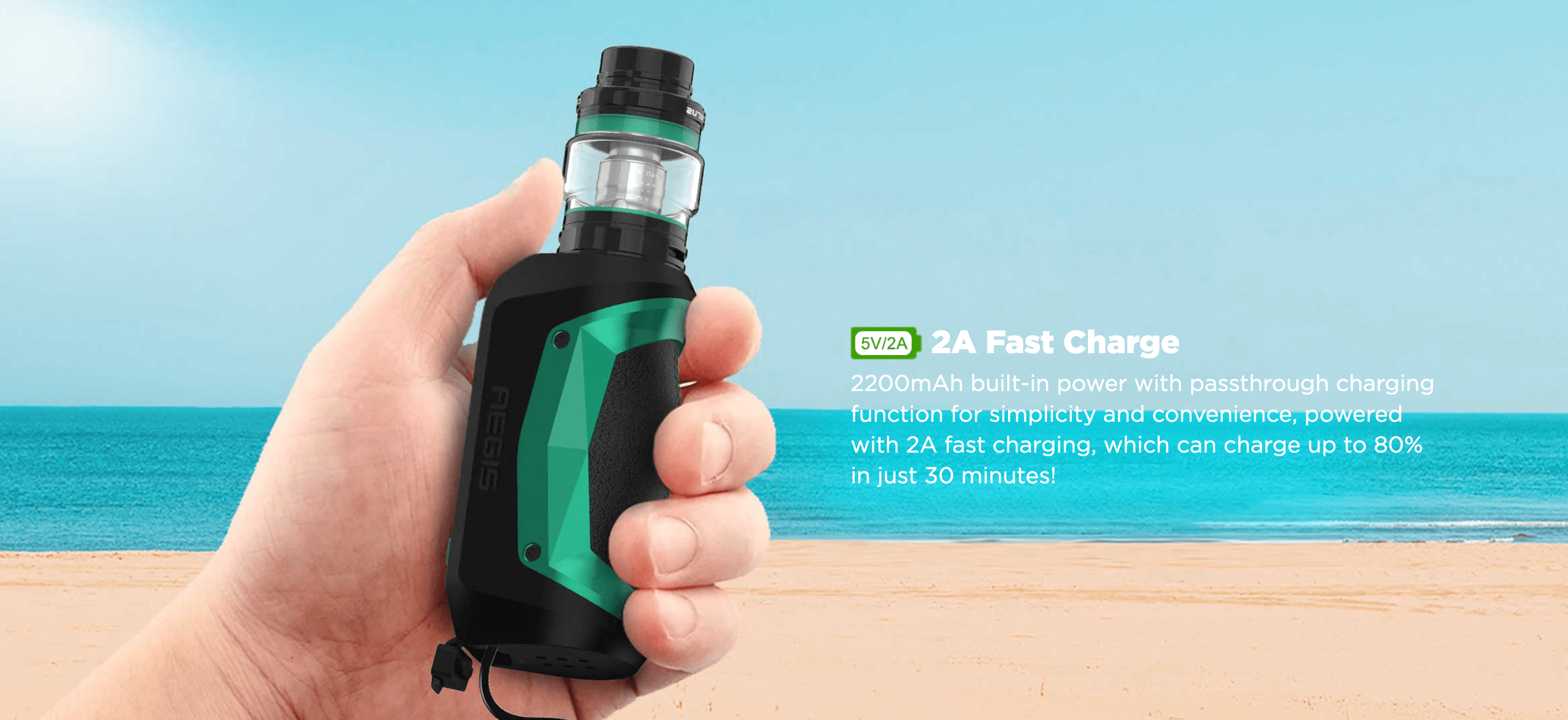 Aegis Mini by Geek Vape | 2A Fast Charge