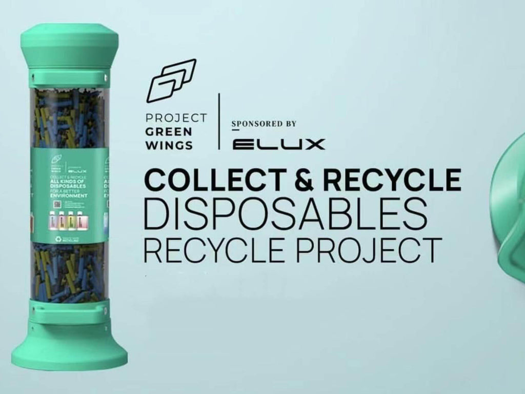 Green Wings Disposable Vape Recycling Project