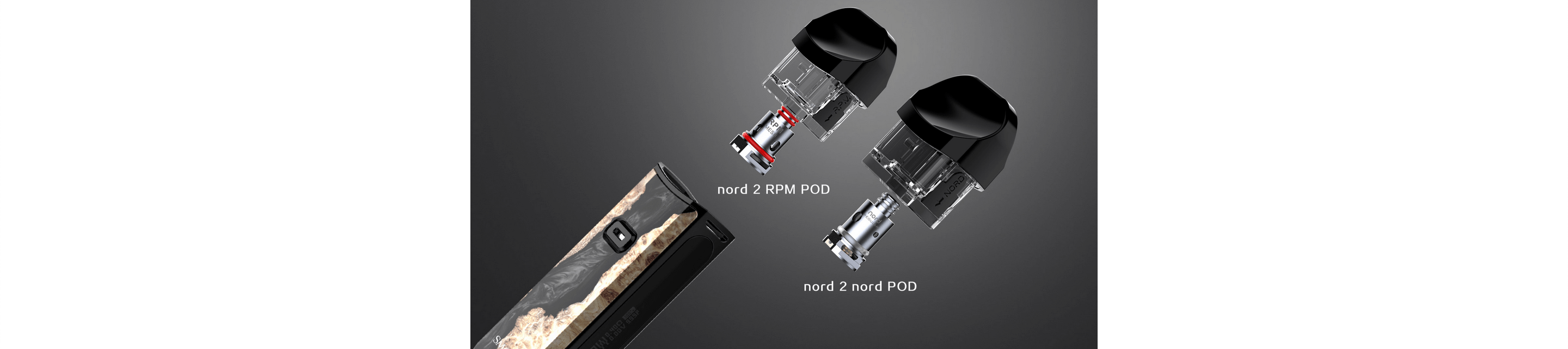 Smok Nord 2 pod options