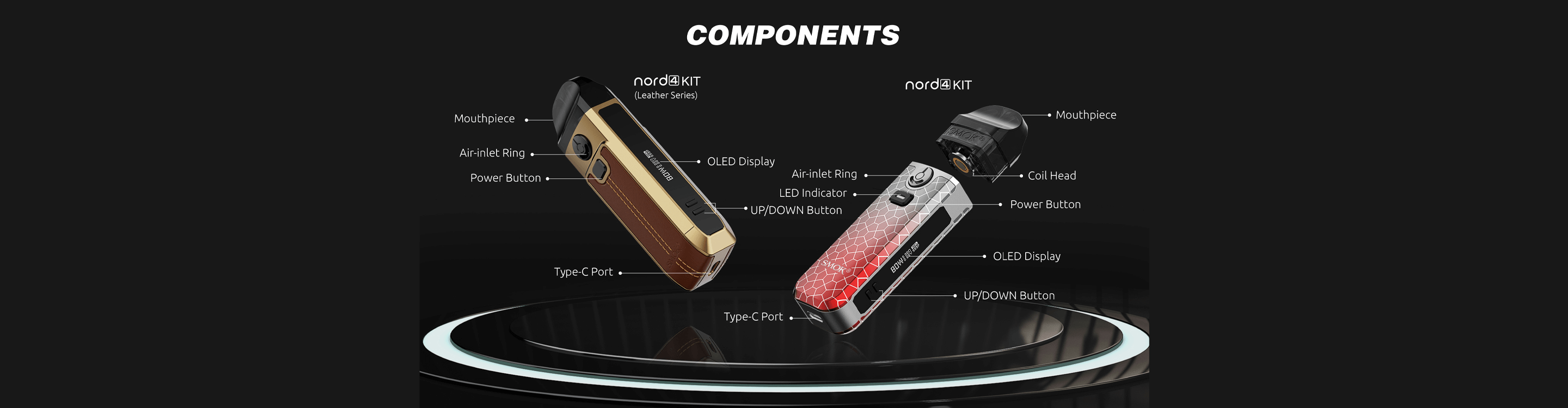 Smok Nord 4 Components