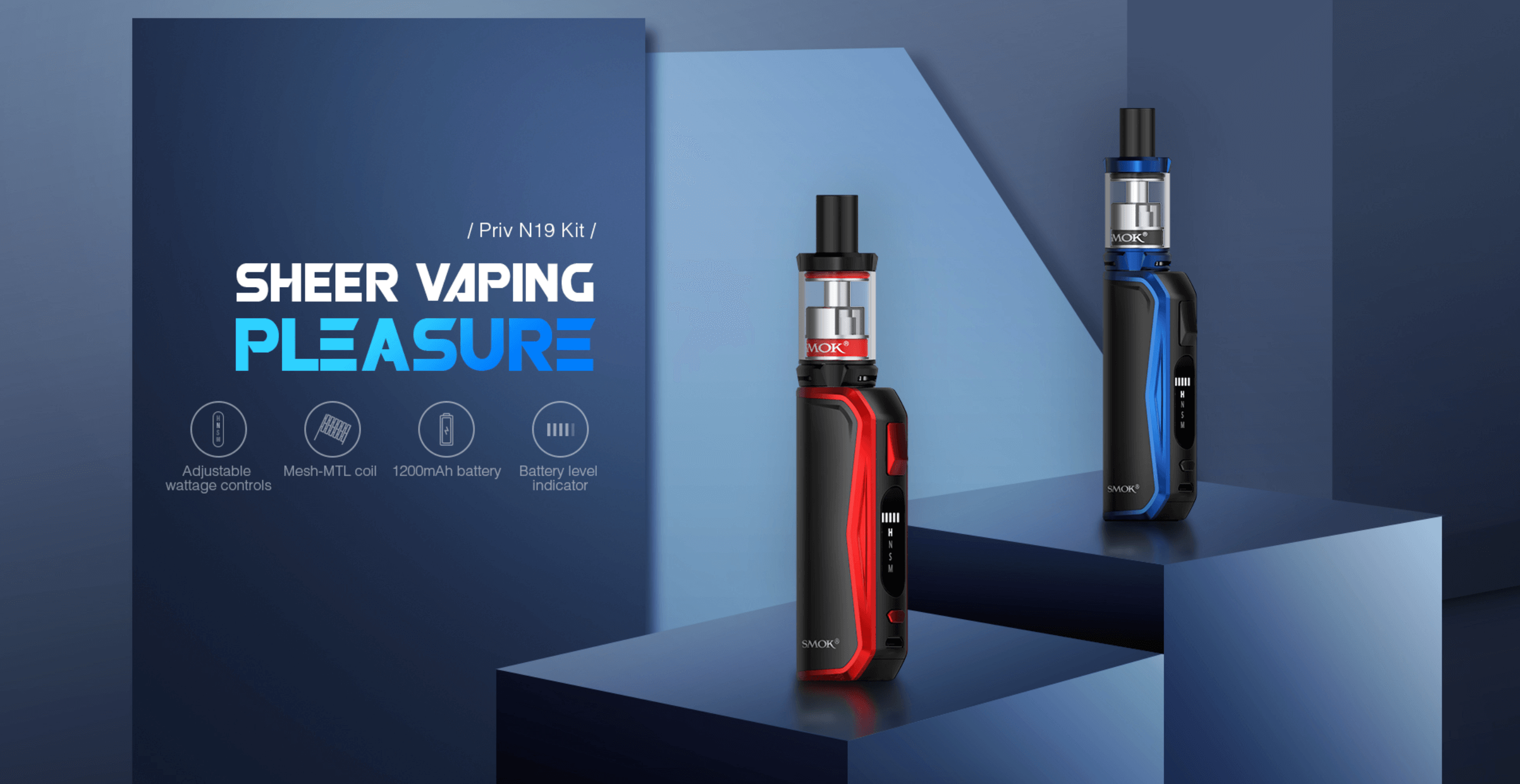 Smok Priv N19 Kit | Sheer Vaping Pleasure