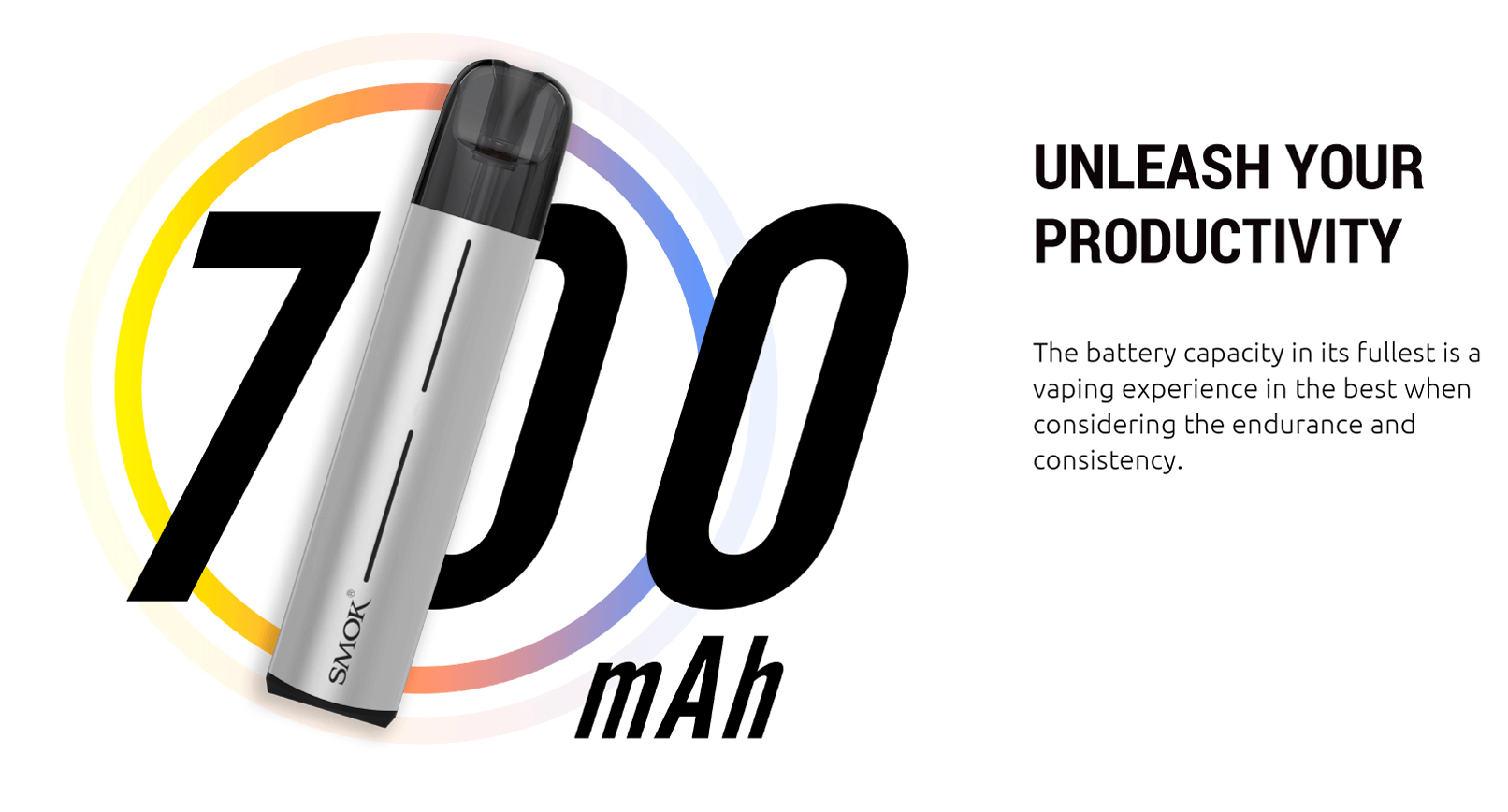 Smok Solus 2 'unleash your productivity' | 700mah battery