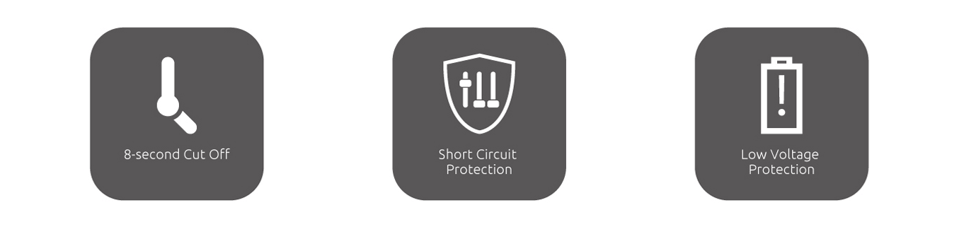 Solus 2 by Smok safety protections symbols