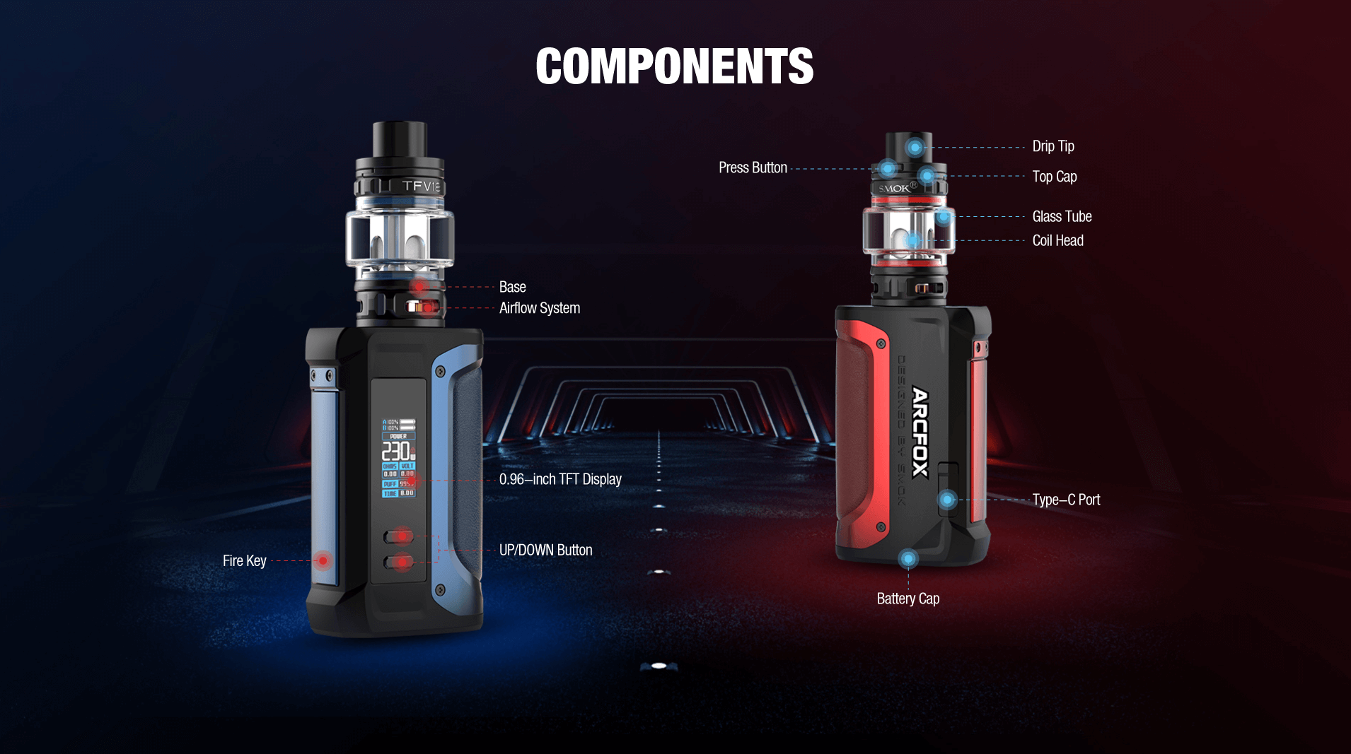 Smok Arcfox Components