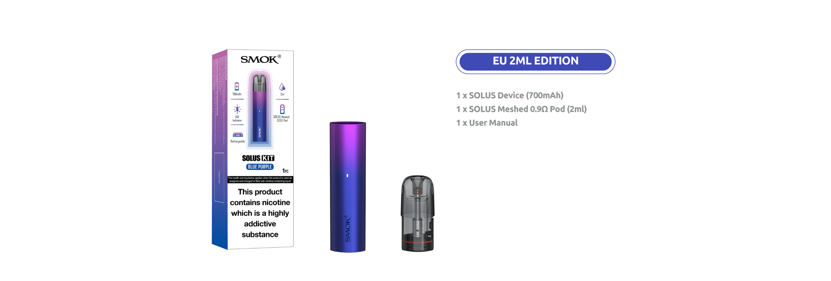 Smok Solus - what's in the box?