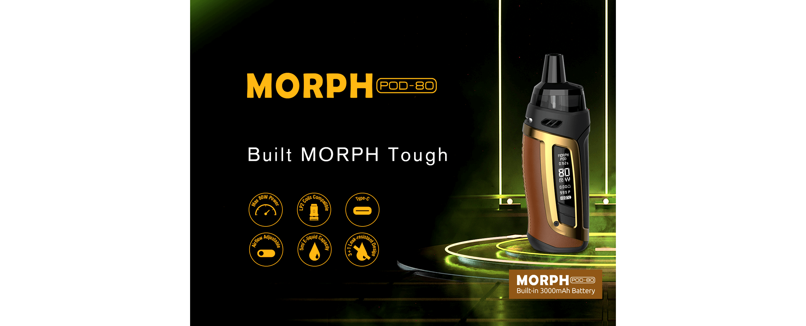 Smok Morph Pod 80 introductory image