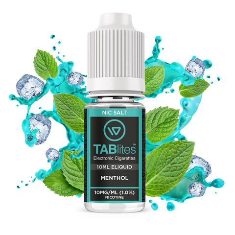 TABlites Nic Salt Range Menthol E-liquid Bottle Image