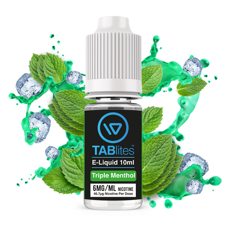 TABlites Triple Menthol E-liquid Bottle Image