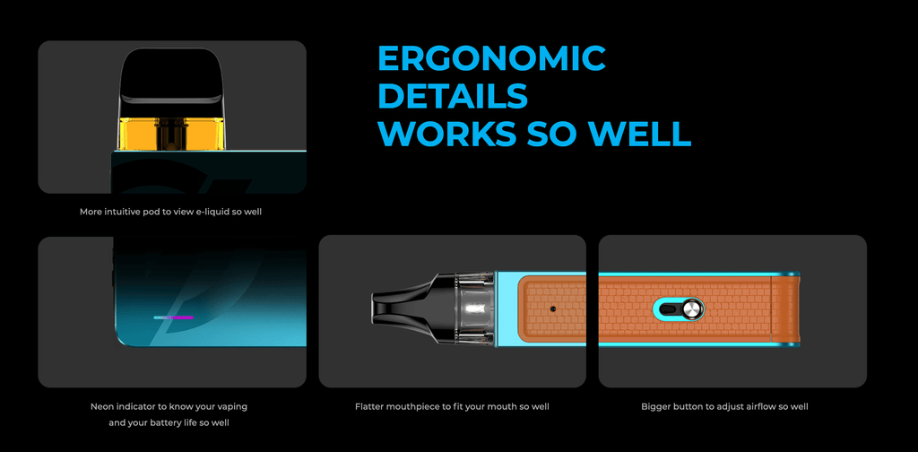 Xros 3 Nano | Ergonomic details works so well