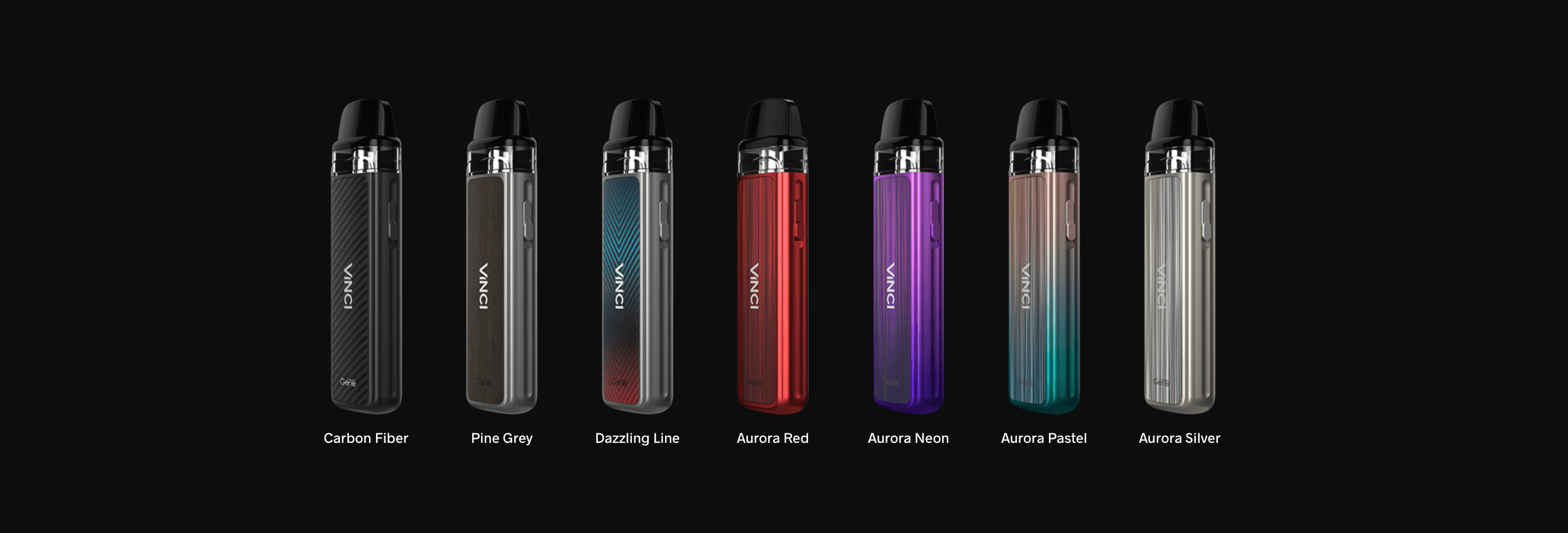 Vinci Pod Kit colour options