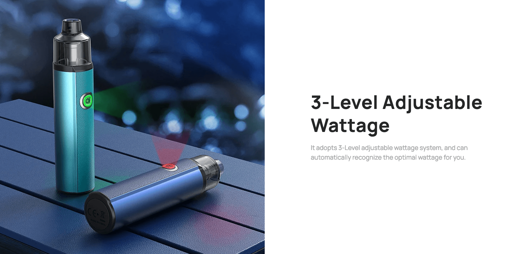 Aspire BP Stik | 3-Level Adjustable Wattage