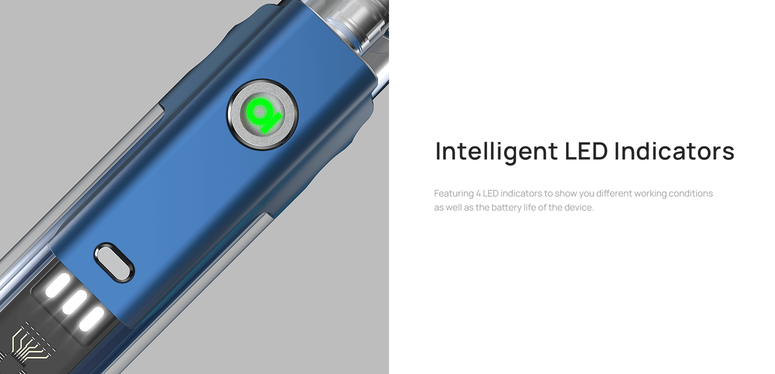 Aspire Flexus AIO | Intelligent LED Indicators