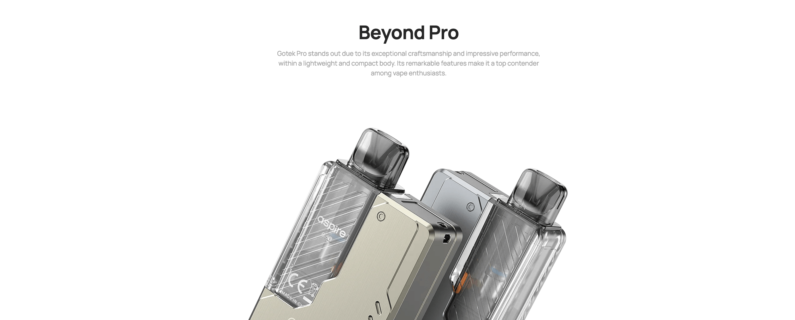 Aspire Gotek Pro Kit - Beyond Pro