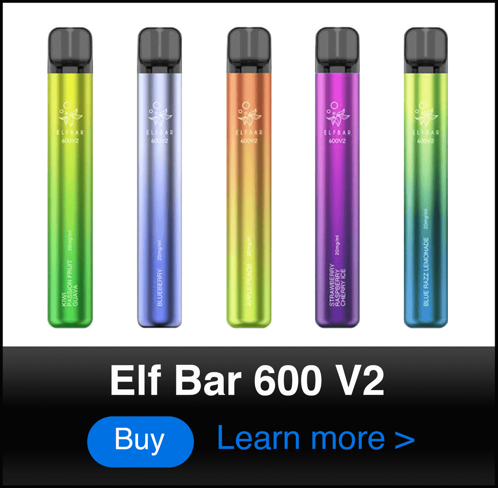 Elf Bar 600 V2 with QUAQ mesh coil technology. Buy Now. Learn More