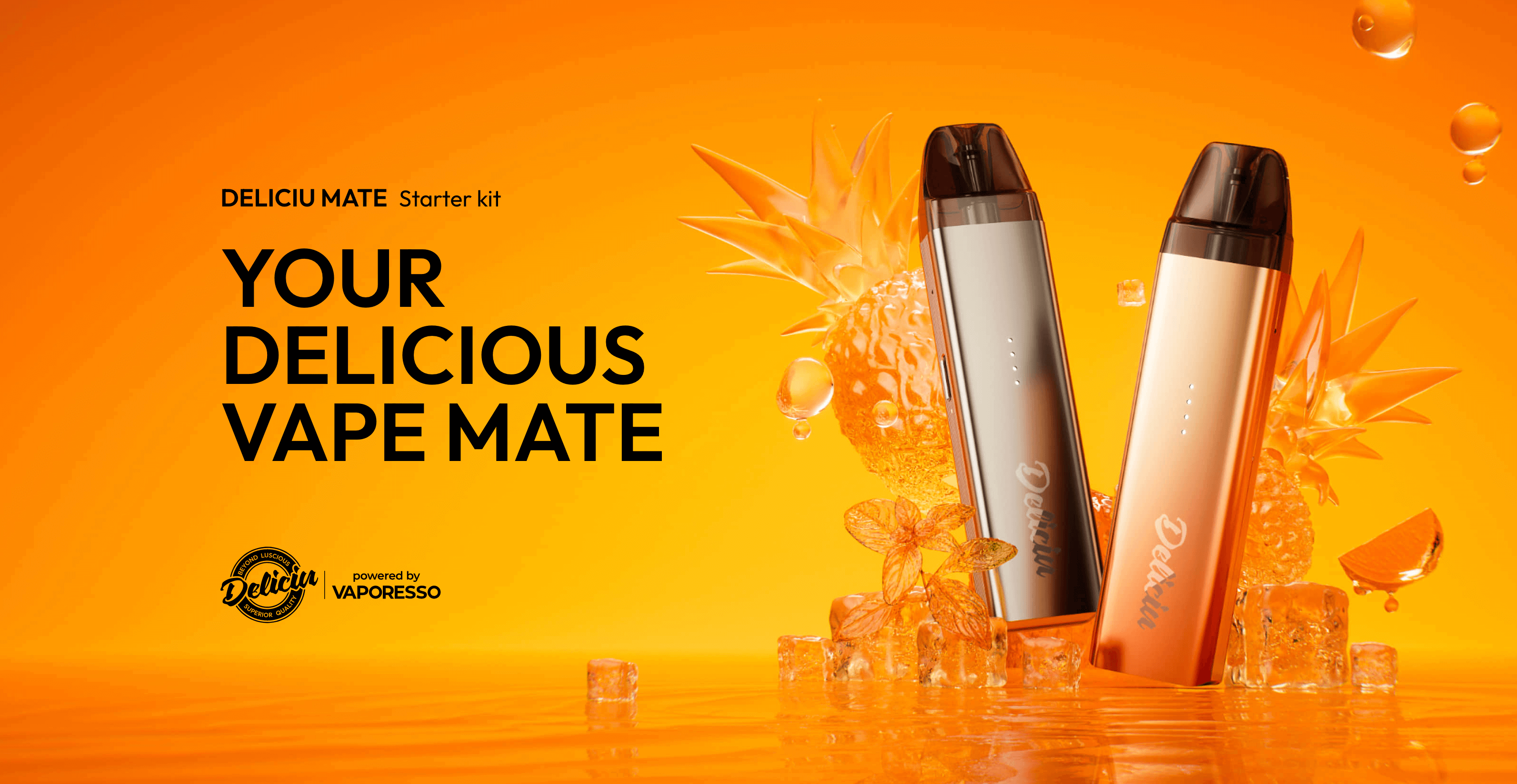 Vaporesso Deliciu Mate Starter Kit - Your Delicious Vape Mate