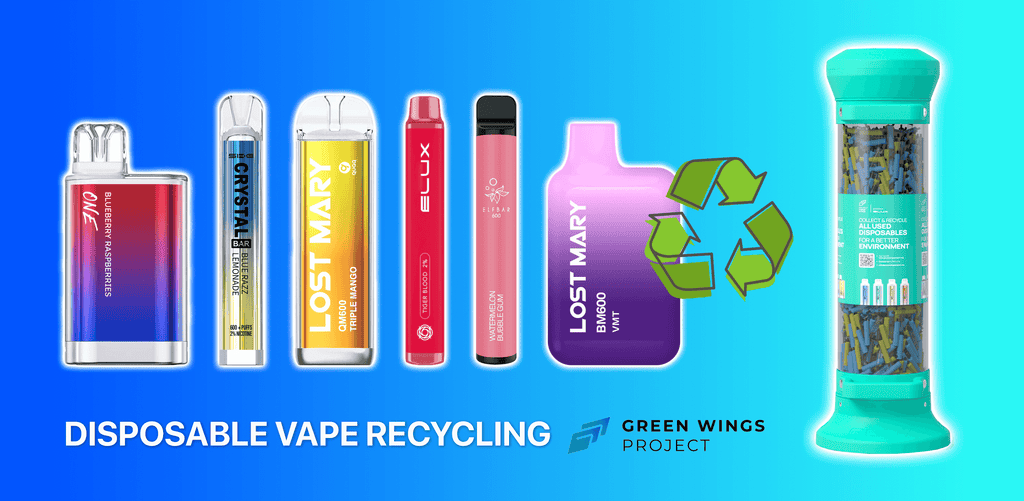 Green Wings Disposable Vape Recycling at Tablites Vape Stores