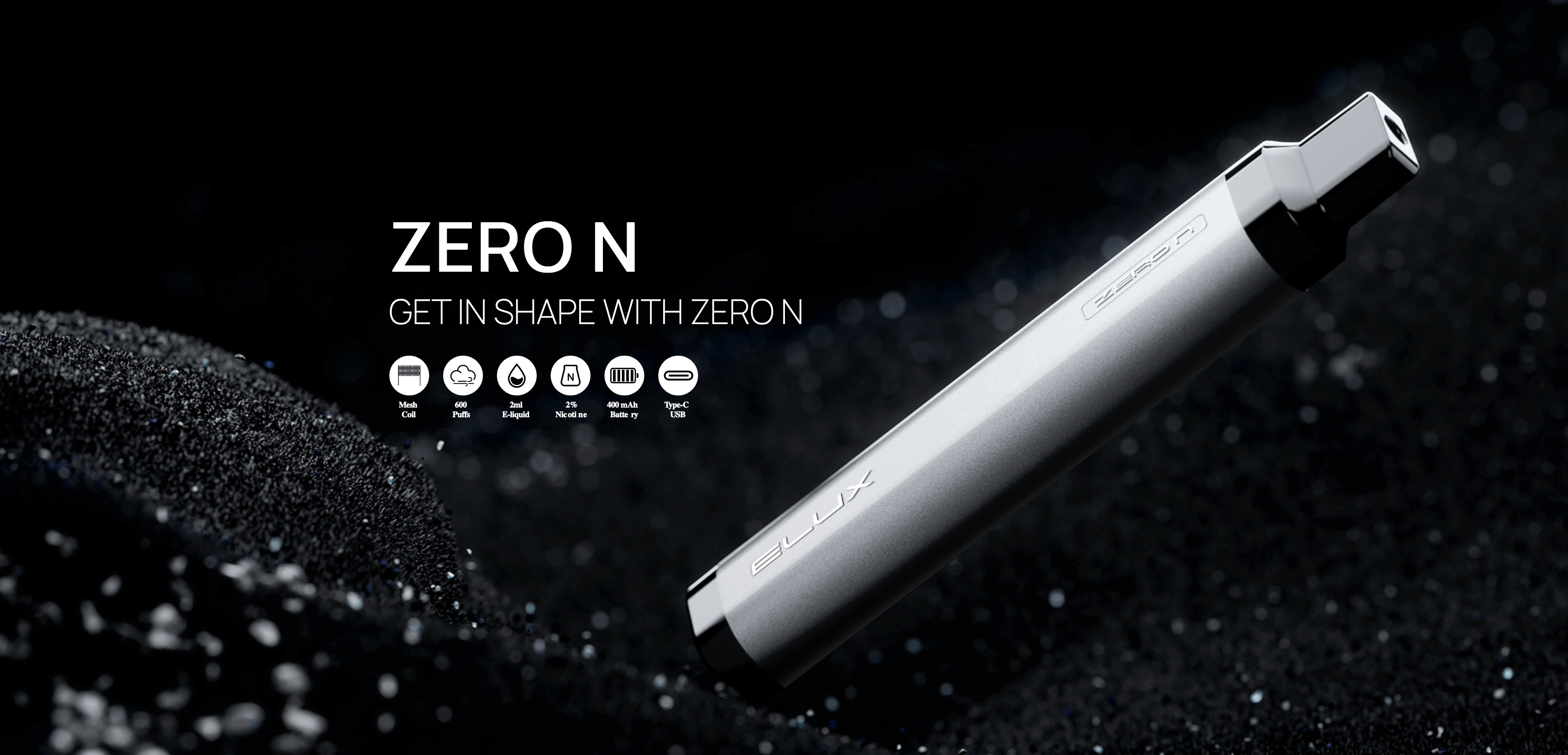 Elux Zero N Prefilled Pod Vape Kit - Get In Shape with Zero N