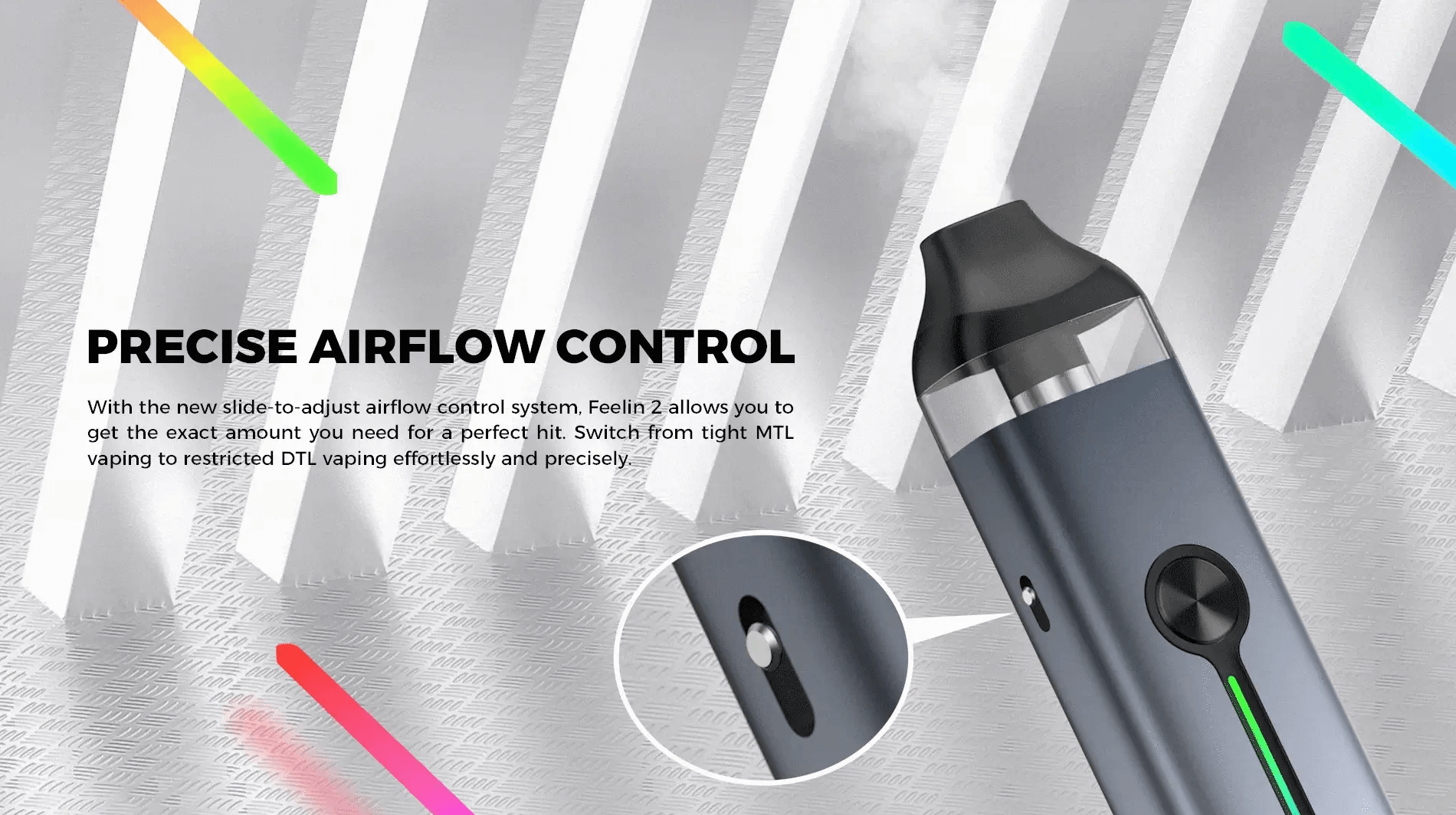 Nevoks Feelin 2 Pod Kit - Precise Airflow Control