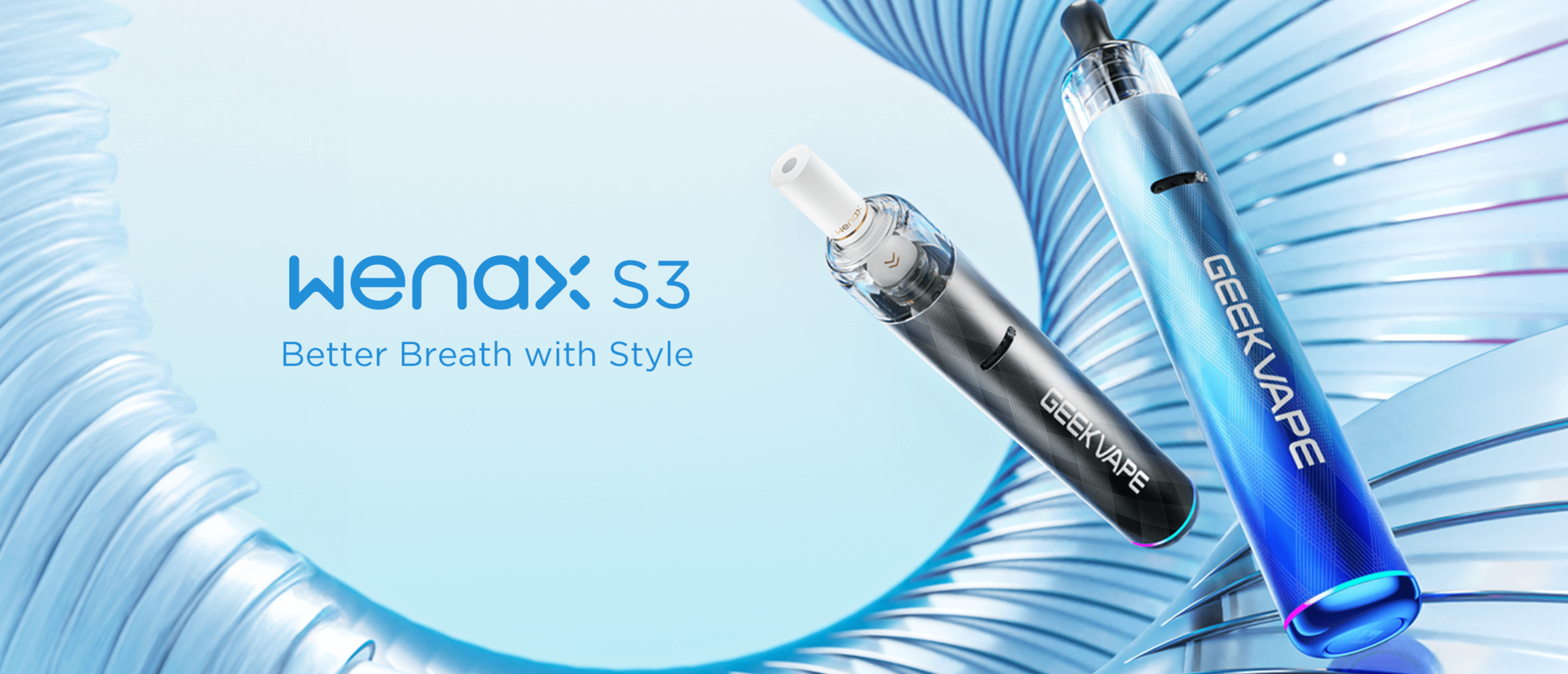 Geek Vape Wenax S3 - breath better with style