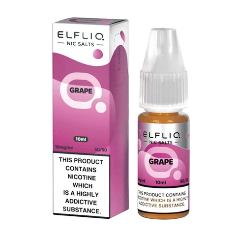 Grape Elfliq vape juice | Official Elf Bar E-Liquid