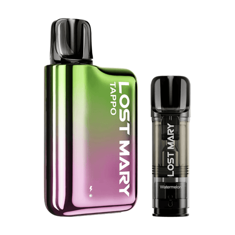 Lost Mary Tappo Green Pink Pod Kit Watermelon Flavour