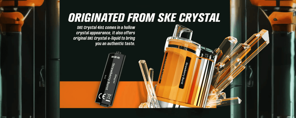 SKE Crystal 4 in 1 Vape - Appearance originated from SKE Crystal