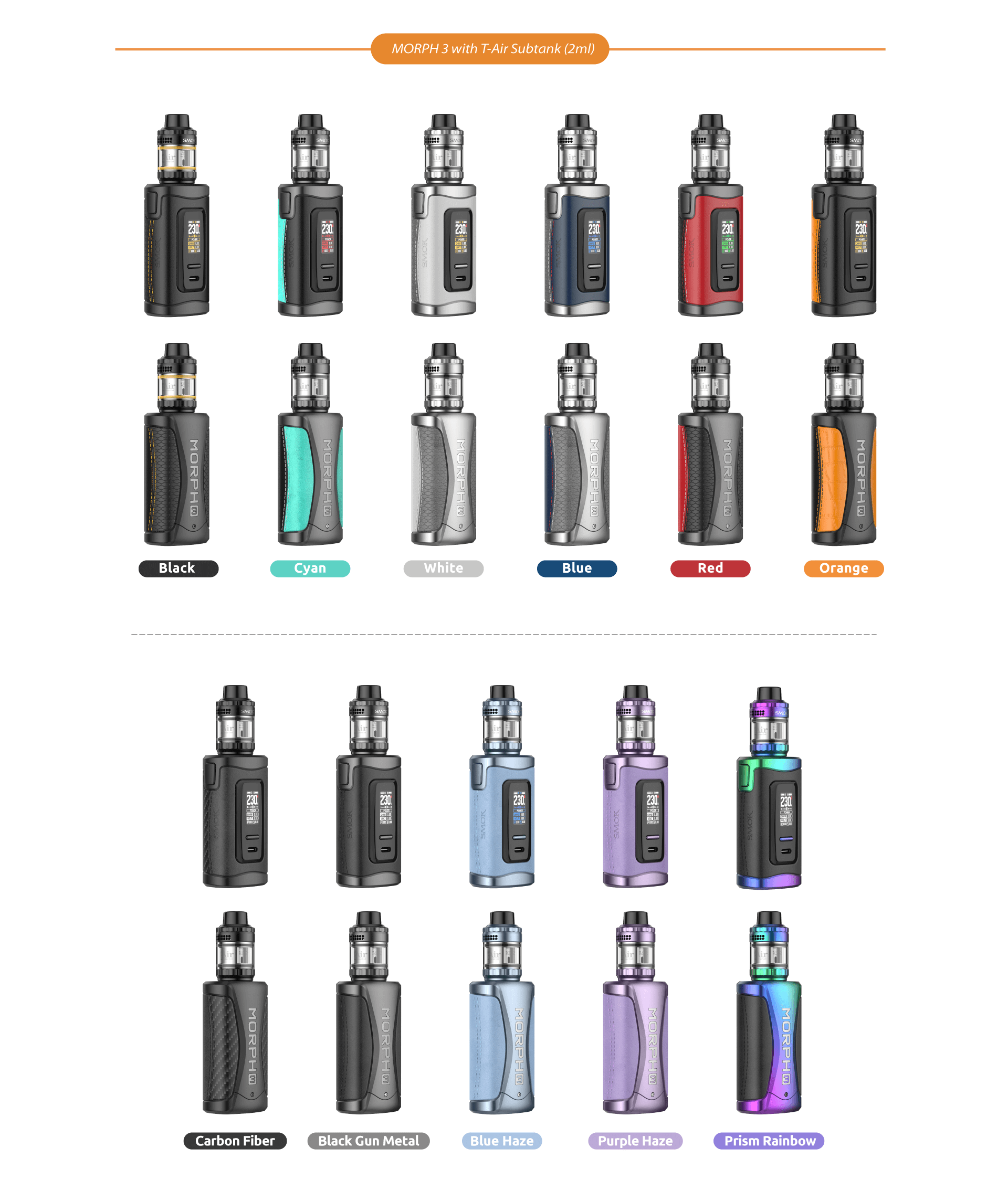 Smok Morph 3 | Colour Options