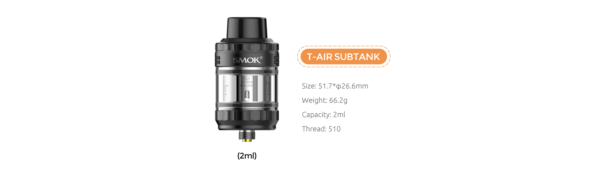 Smok Morph 3 | T-Air SubTank (2ml)