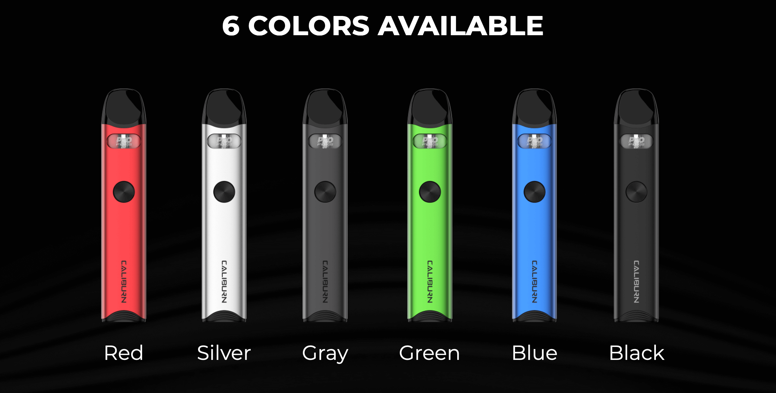 Uwell Caliburn A3 Kit | 6 colour available - red, silver, gray, green, blue, black