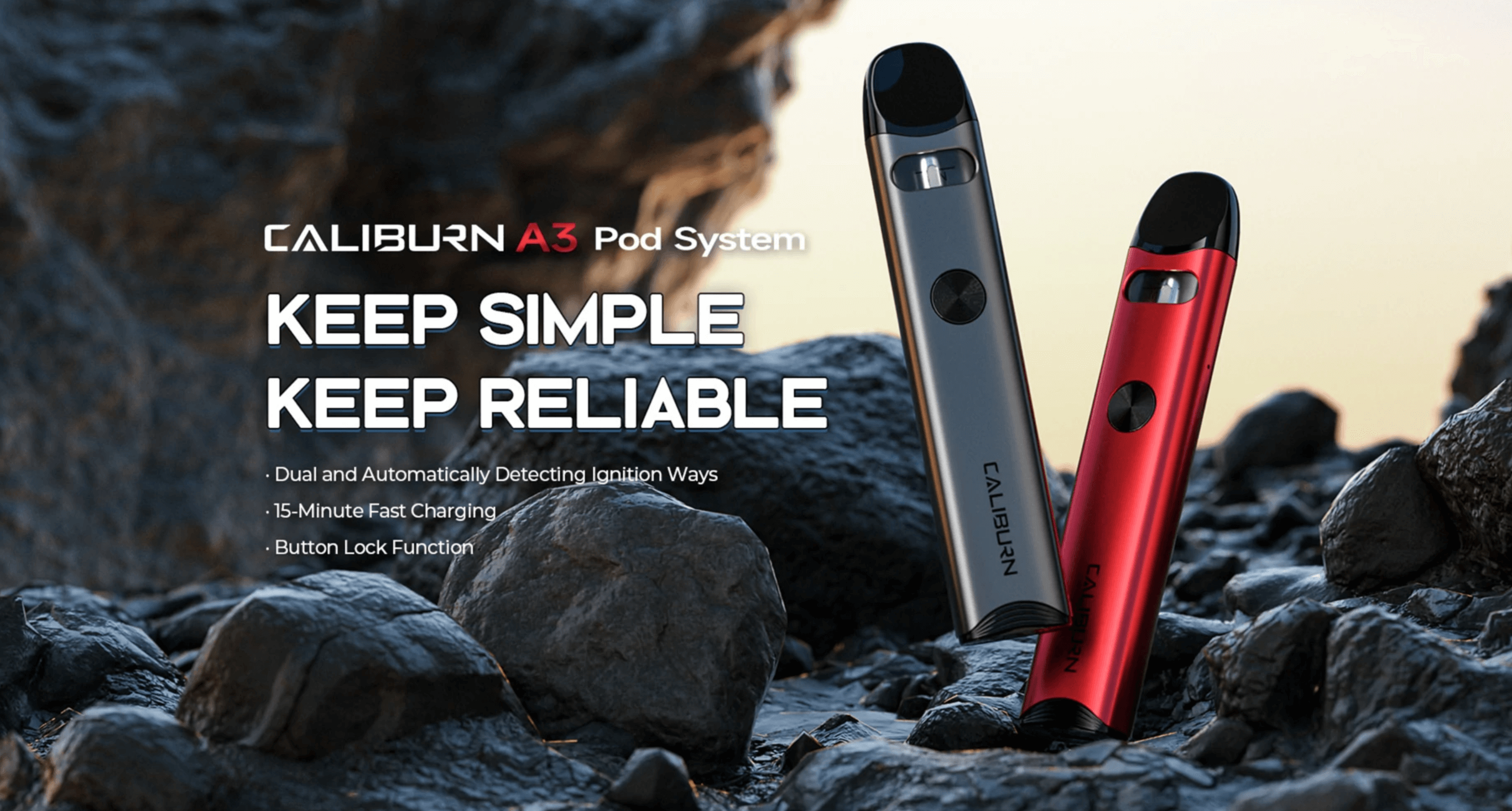 Uwell Caliburn A3 Pod System | 'Keep simple, keep reliable'