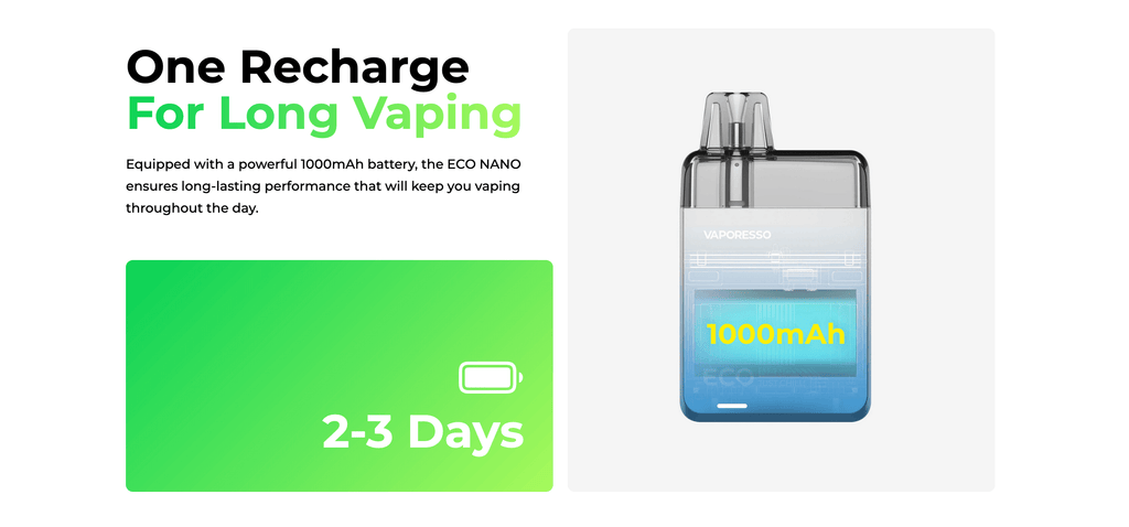 Vaporesso Eco Nano Kit, Next day Shipping