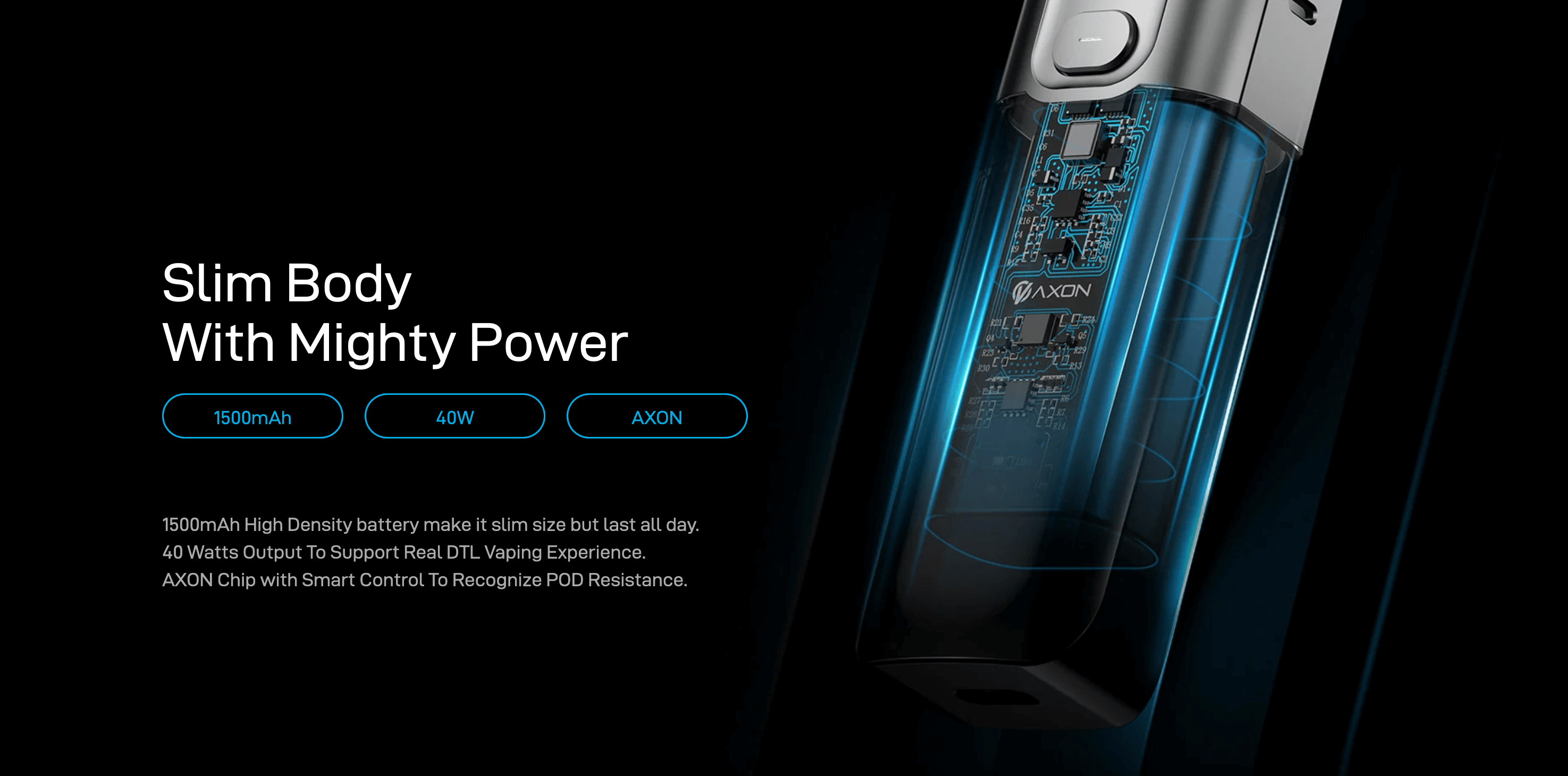 Vaporesso Luxe X Vape Kit - Slim Body with Mighty Power