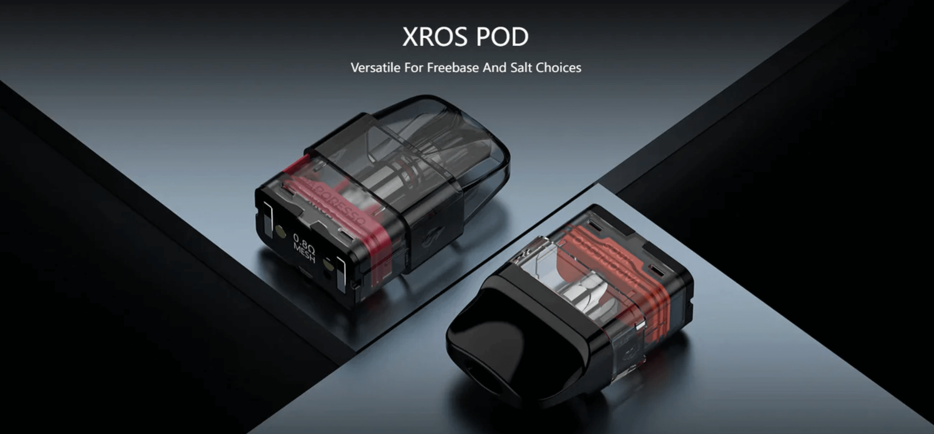 Vaporesso Xros Pods | Versatile for freebase and salt vape liquids