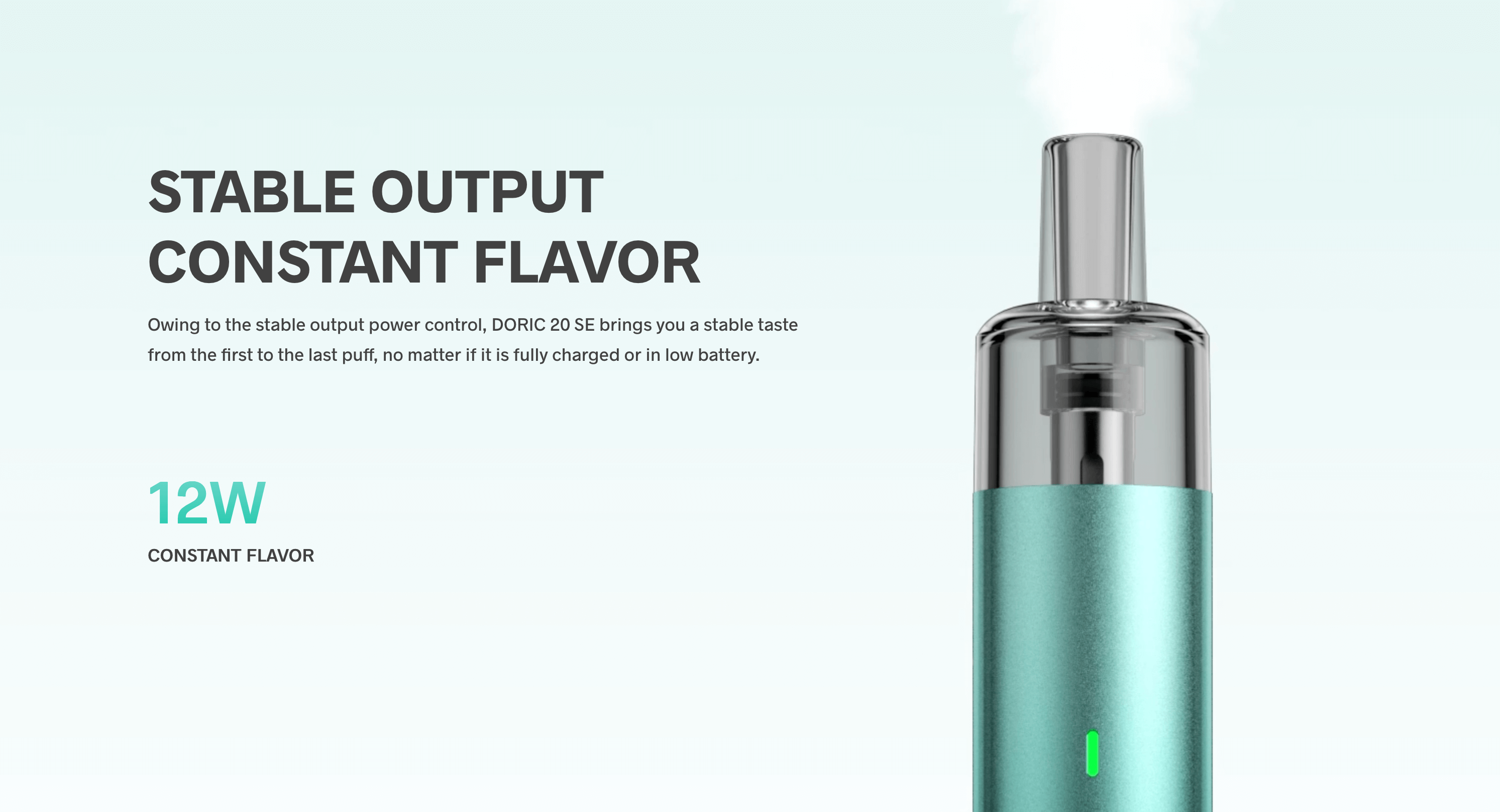 Voopoo Doric 20SE Kit - stable 12w output