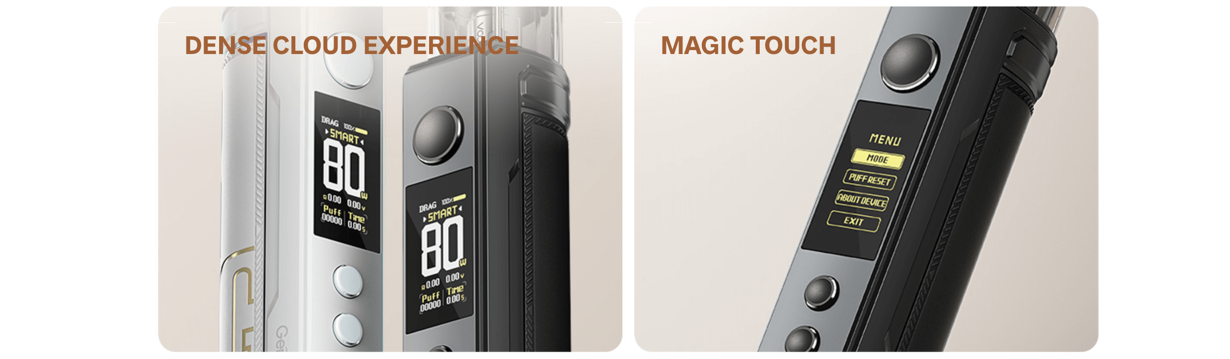 Voopoo Drag X2 Pod Vape Kit - Dense Clour Experience and Magic Touch