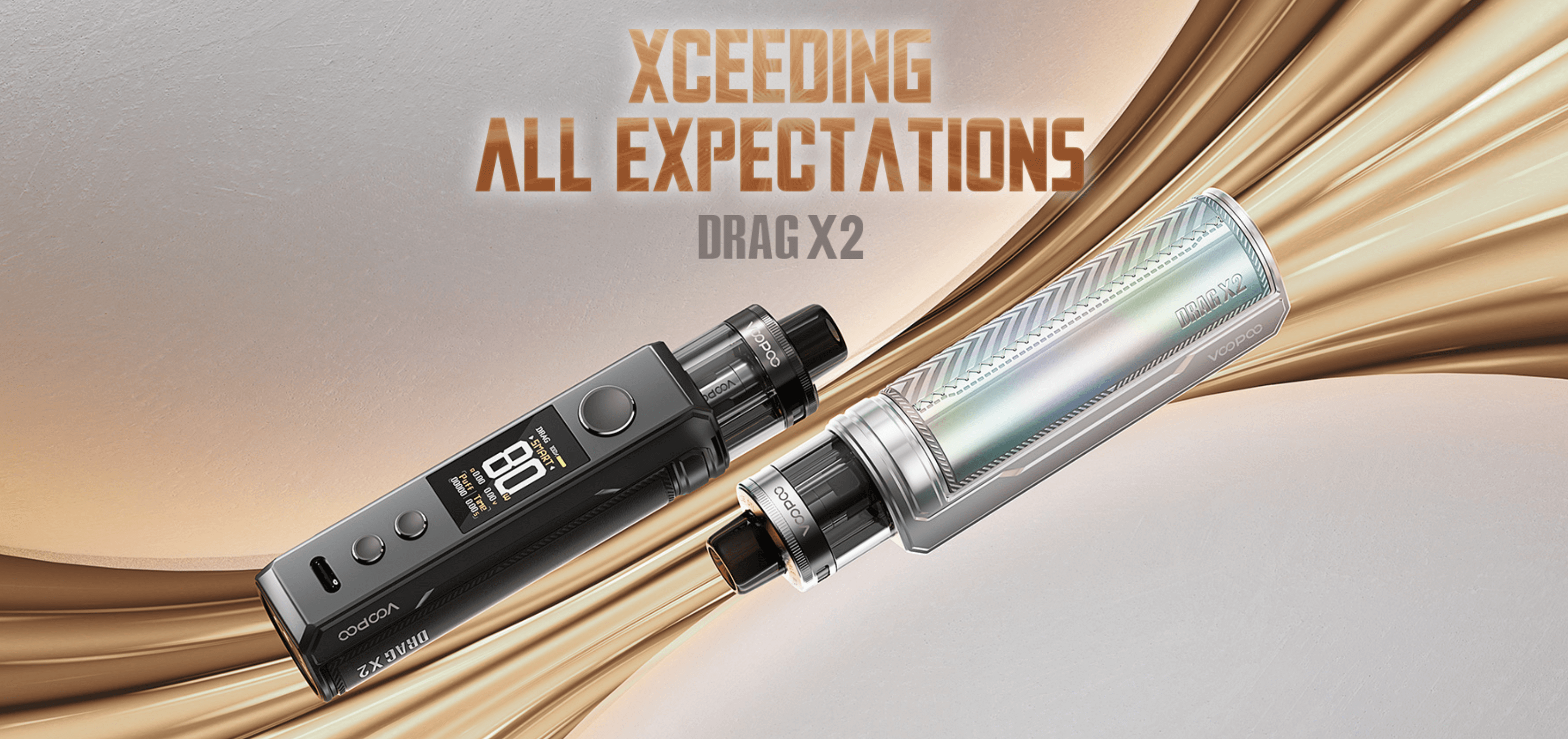 Voopoo Drag X2 Pod Vape Kit - Exceed all expectations