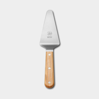 Set - Square Spatula and Knife with Wooden Handle