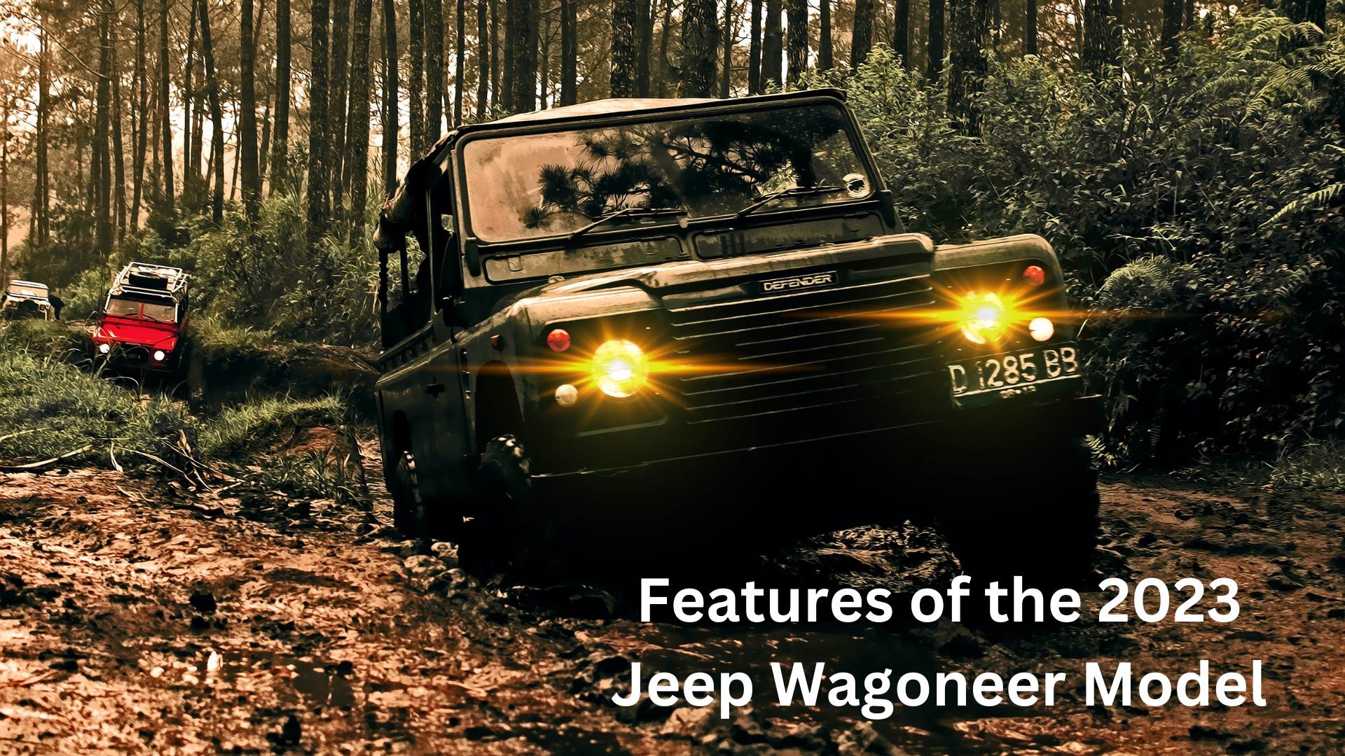 Features of the 2023 Jeep Wagoneer Model