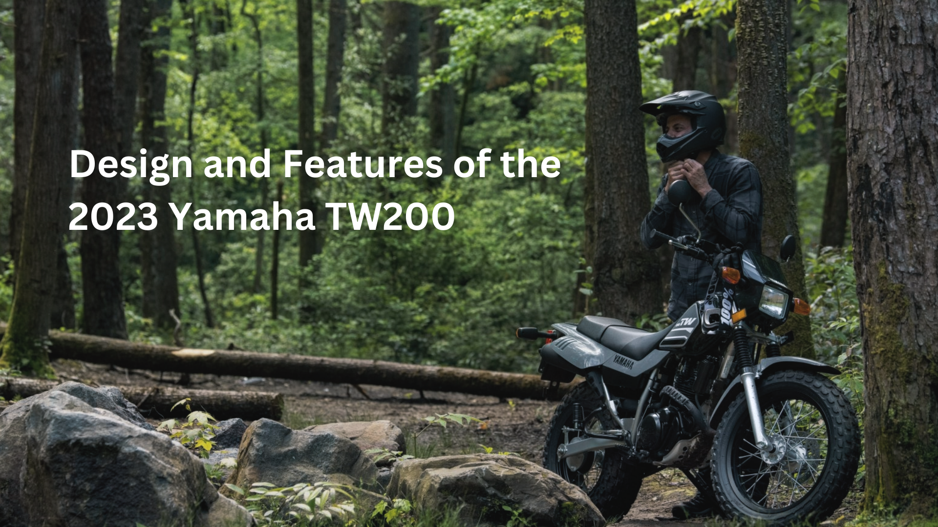 Design and Features of the 2023 Yamaha TW200