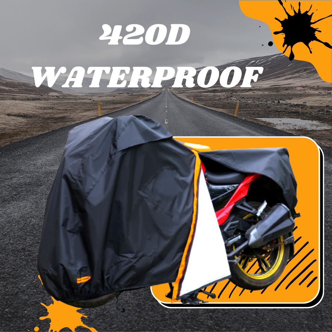 420D WATERPROOF MOTORCYCLE COVER